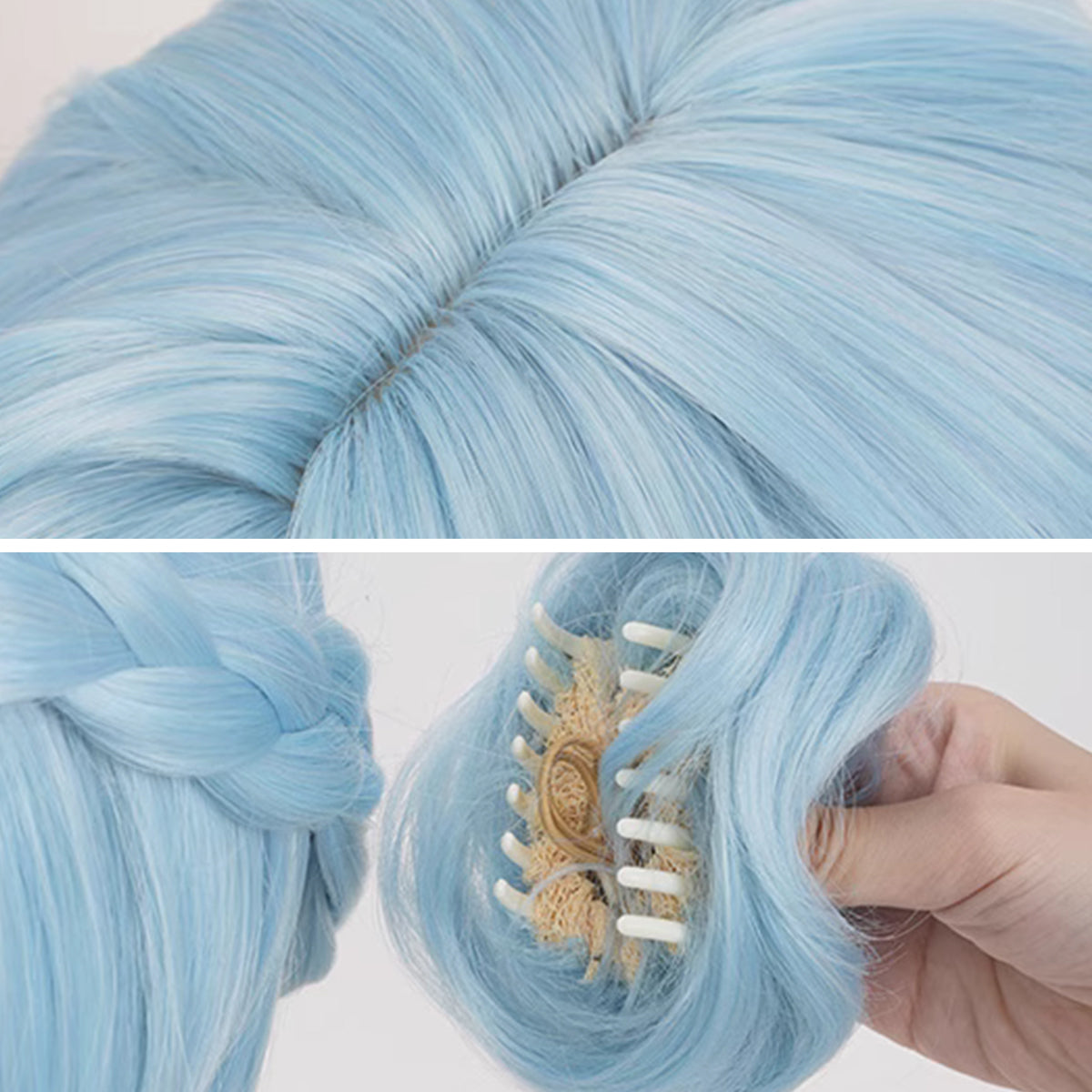 Honkai: Parrucca cosplay Star Rail Welt Yang Brown