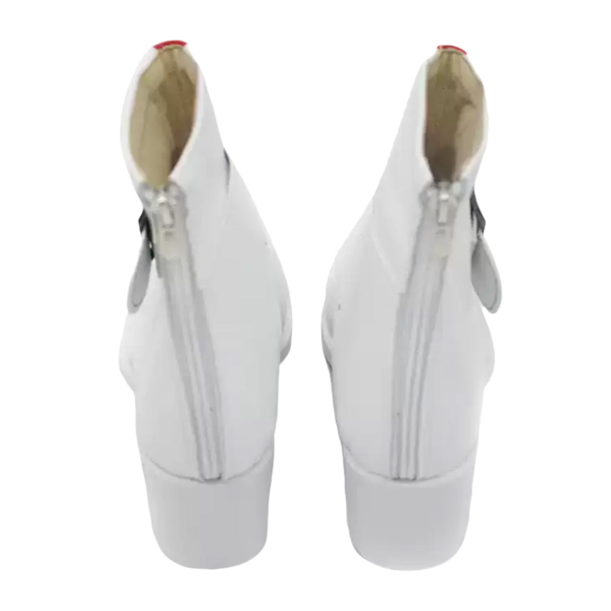 Akatsuki Deidara de Naruto Halloween zapatos blancos botas de Cosplay