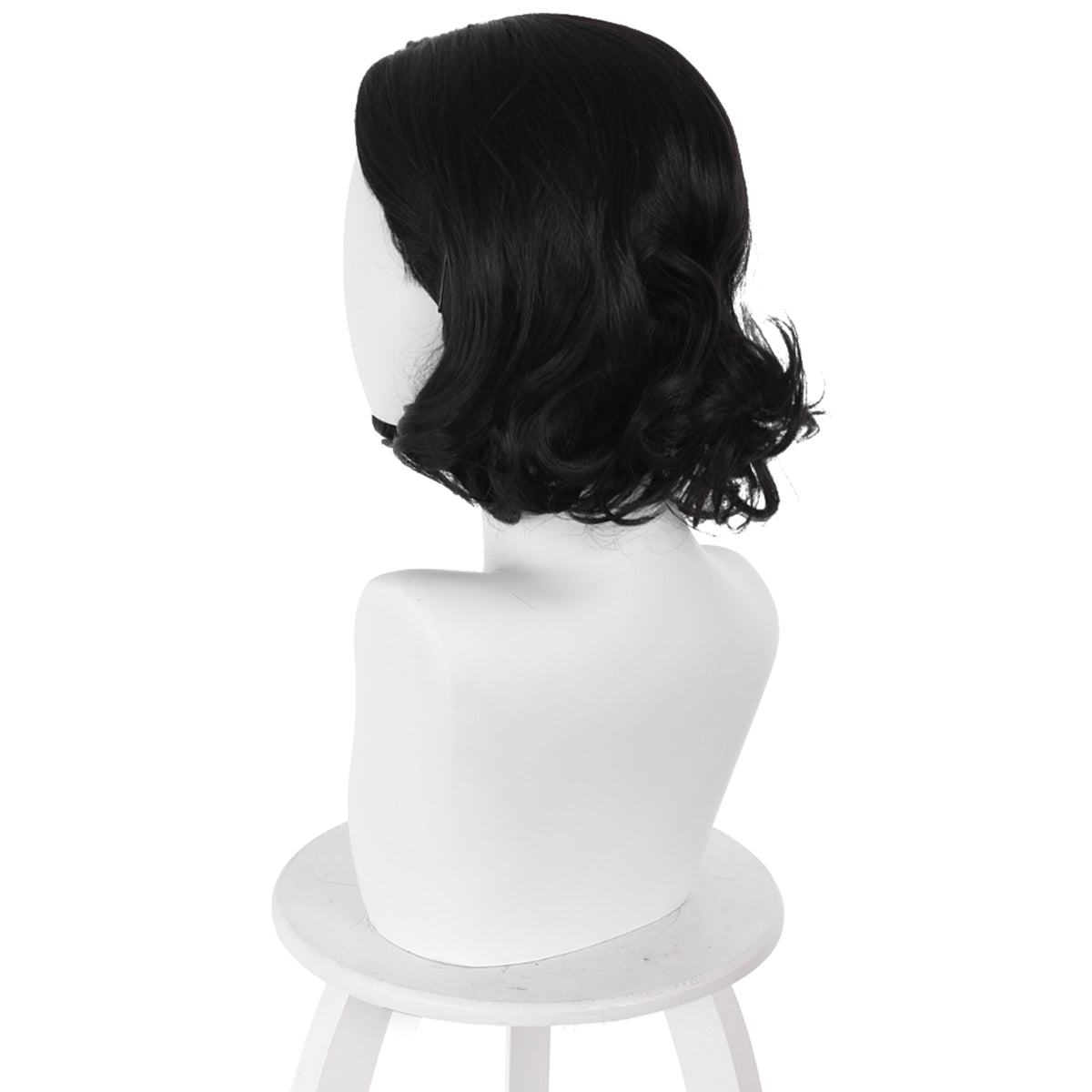 RE 8 Village Alcina Dimitrescu Vampire Lady Dimitrescu Black Cosplay Wig