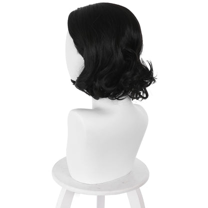 RE 8 Village Alcina Dimitrescu Vampire Lady Dimitrescu Black Cosplay Wig
