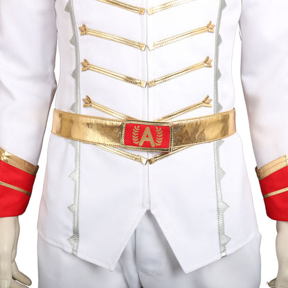 Persona 5 Crow Goro Akechi White Cosplay Costume