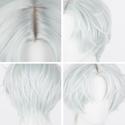 Sakamoto Days Kei Uzuki White Cosplay Wig