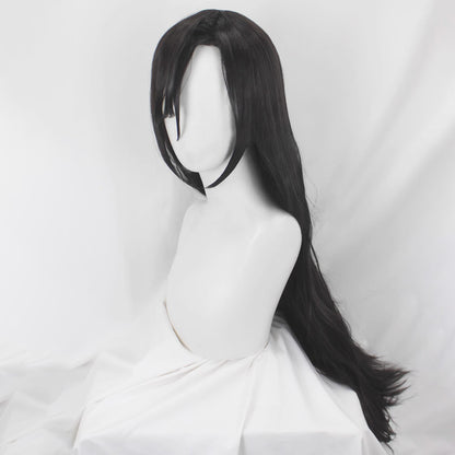 Zhongli von Genshin Impact Halloween braune Cosplay-Perücke