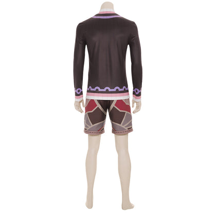 Xenoblade Chronicles : Definitive Edition Shulk Purple Cosplay Costume