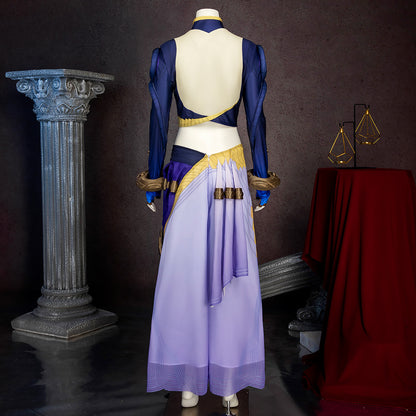 League of Legends LOL Yunara Cosplay Costume-Not including headwear