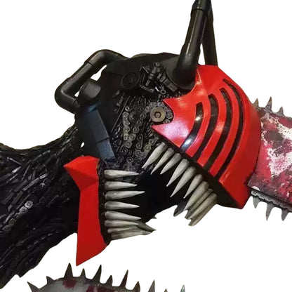 Chainsaw Man Denji Helmet Chainsaw Cosplay 武器道具