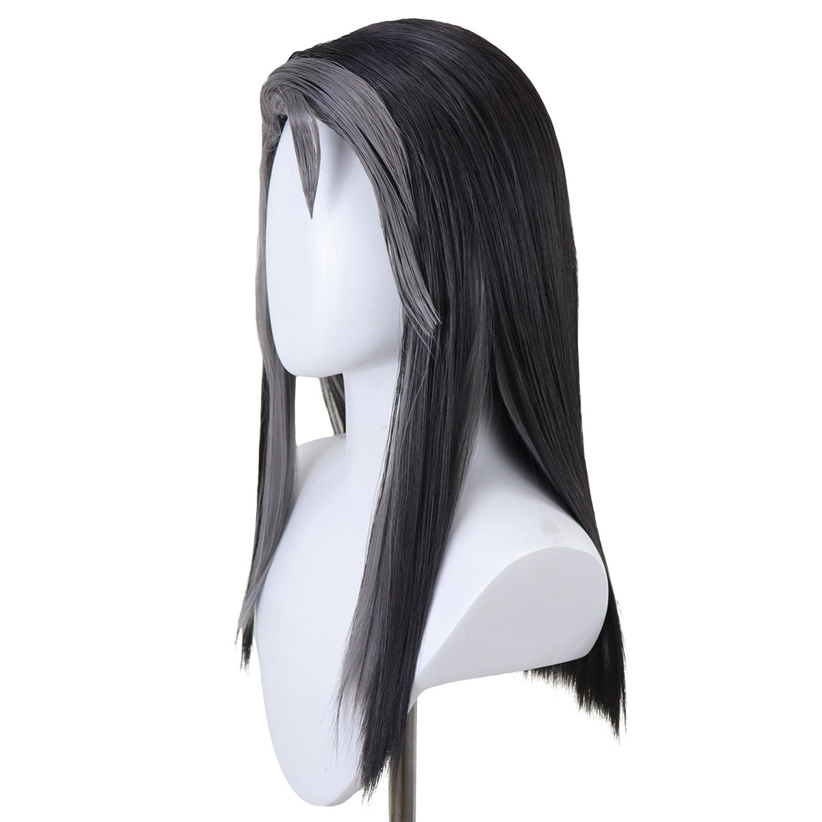 Perruque de cosplay en argent Honkai: Star Rail Arlan