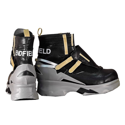 Arknights: Endfield Male Endministrator Black Cosplay Shoes