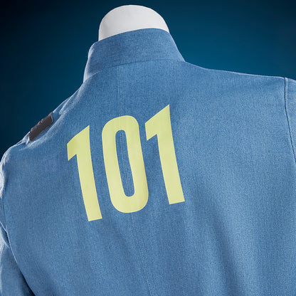 Fallout 3 New Vegas Van Buren Numbered Vault 101 Cosplay Costume