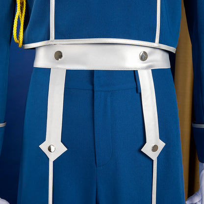 Fullmetal Alchemist Roy Mustang Military Cosplay Costume