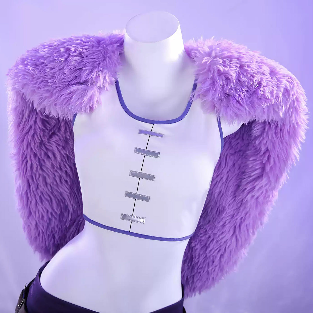 One Piece Nico Robin Elbaph Arc Anime Purple Cosplay Costume