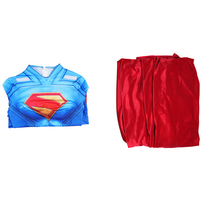 Superheroine Super Woman Jumpsuit Cosplay Costume