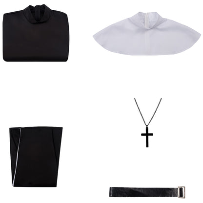 La nonne Valak Demon Nun Cosplay Costume