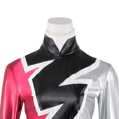 Power Rangers Dino Fury Pink Ranger Cosplay Costume