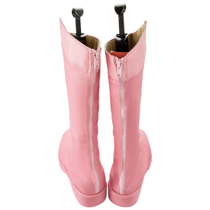 Invincible Atom Eve Pink Shoes Cosplay Boots