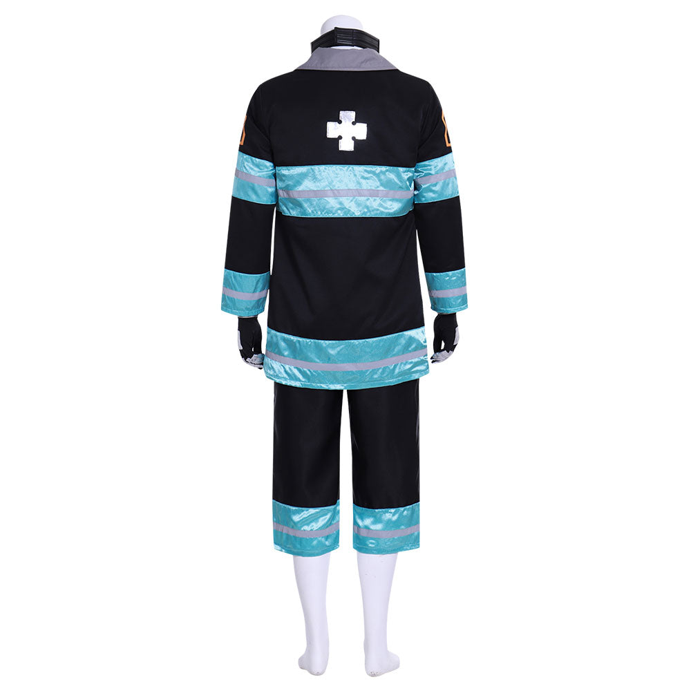 Fire Force Enen no Shouboutai Shinra Kusakabe Battle Suit Cosplay Costume