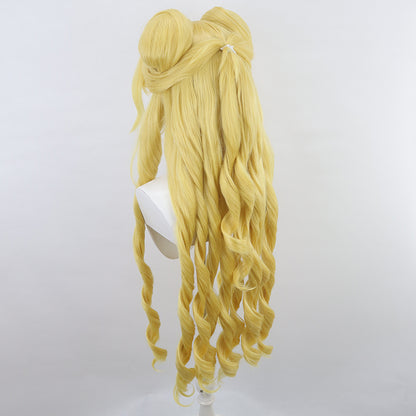 Tronçonneuse Homme Denji Doré Cosplay Perruque
