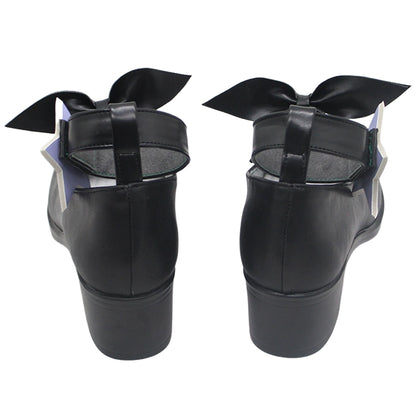 Akatsuki Deidara de Naruto Halloween zapatos blancos botas de Cosplay