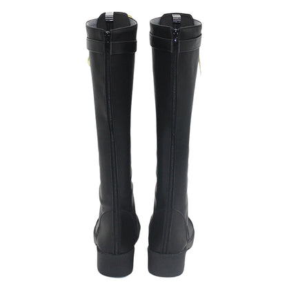 Akatsuki Deidara de Naruto Halloween zapatos blancos botas de Cosplay