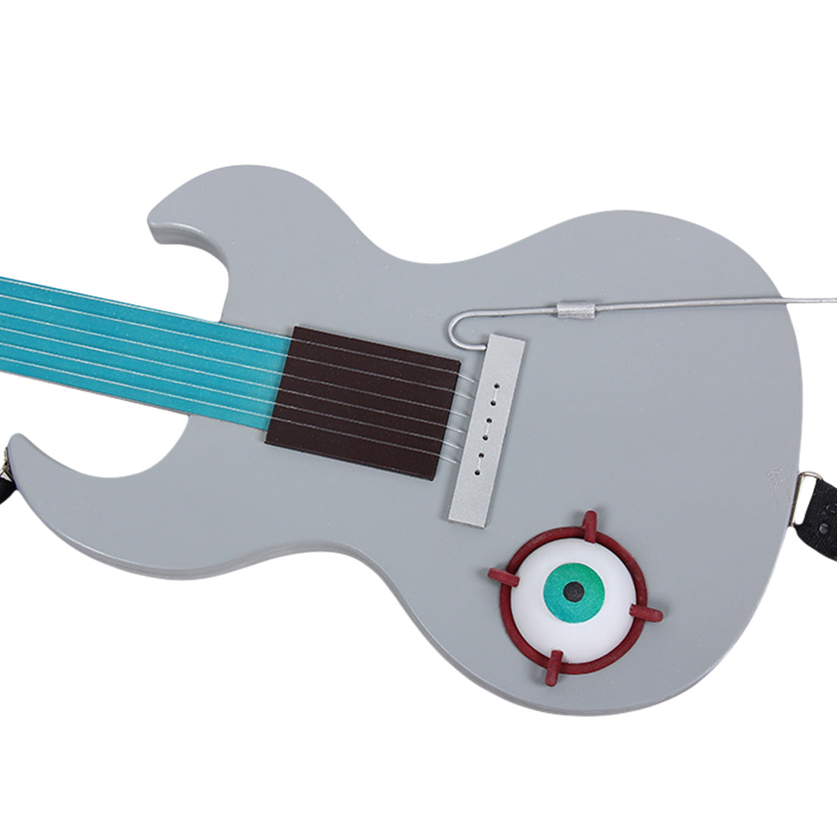 ALIEN STAGE Till Silver Guitar Model Cosplay Weapon Prop – Gcosplay