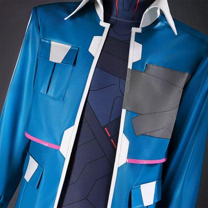Cyberpunk 2077 Edgerunners 2 D David Leather Edition Cosplay Costume