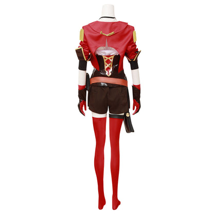 Genshin Impact Amber Customizable Cosplay Costume