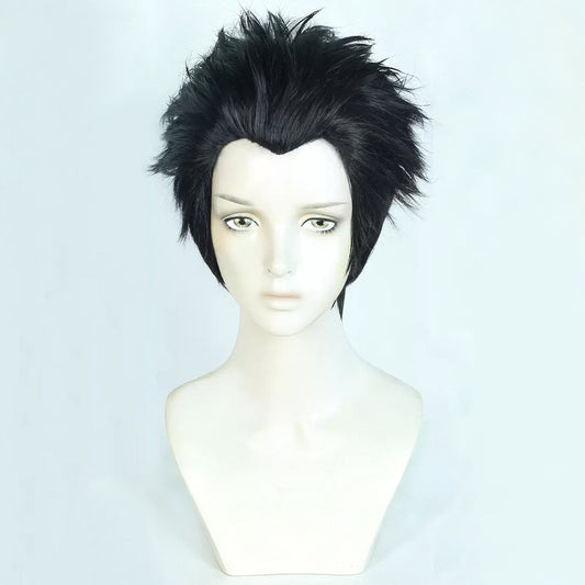 Jujitsu Fight Sukuna Megume Black Cosplay Wig
