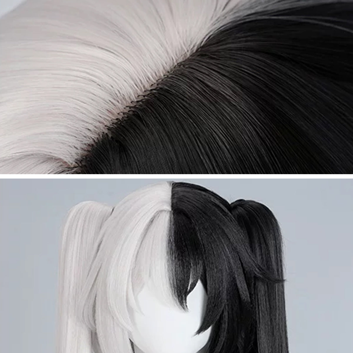 Honkai: Star Rail @SparxiConOfficial Sparxie White Black Cosplay Wig