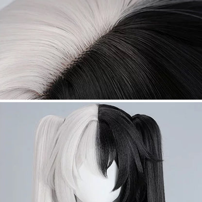 Honkai: Star Rail @SparxiConOfficial Sparxie White Black Cosplay Wig