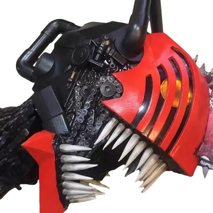 Chainsaw Man Denji Helmet Chainsaw Cosplay 武器道具