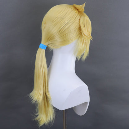 Tronçonneuse Homme Denji Doré Cosplay Perruque