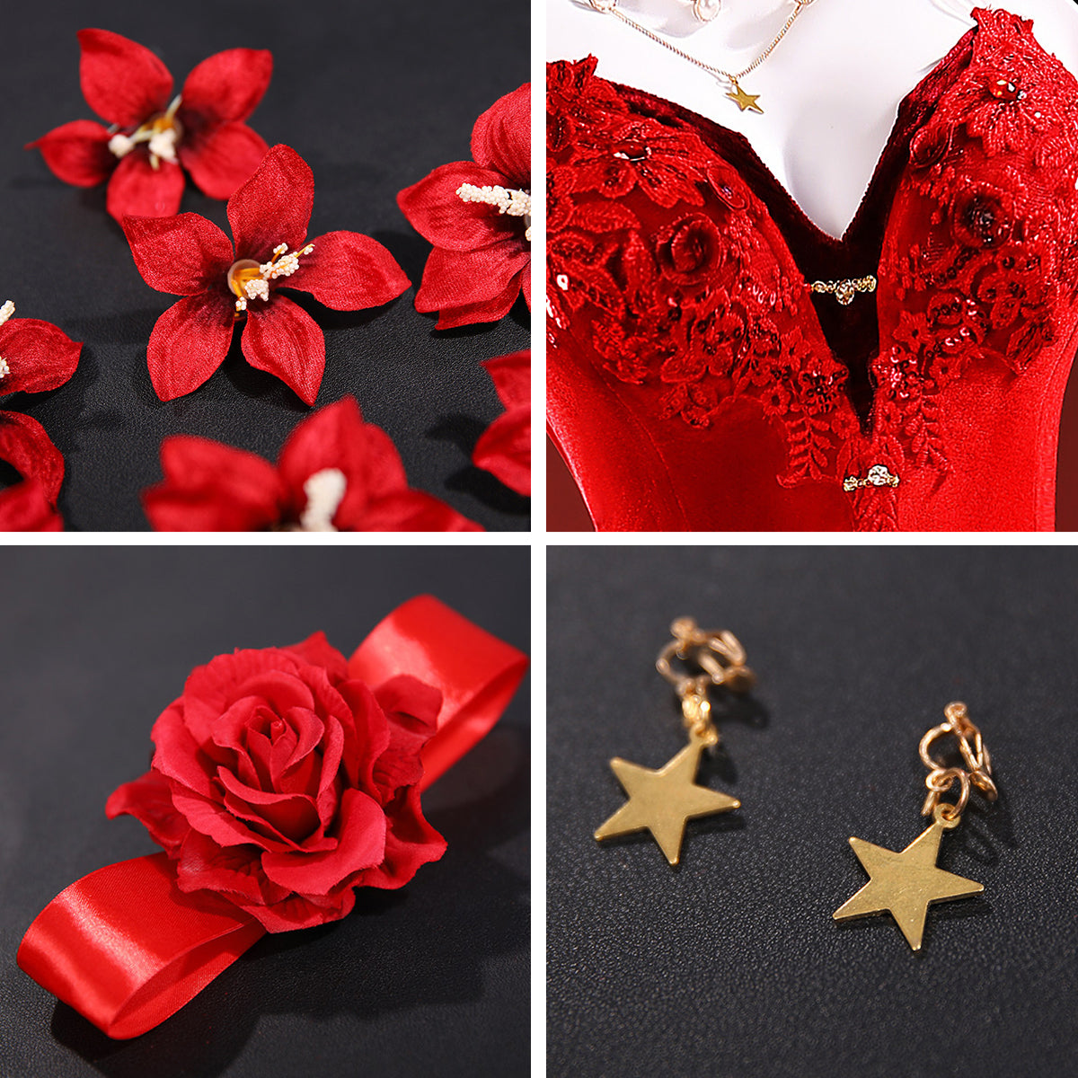 Final Fantasy VII Remake FF7 Aerith Gainsborough Red Dress Cosplay Costume