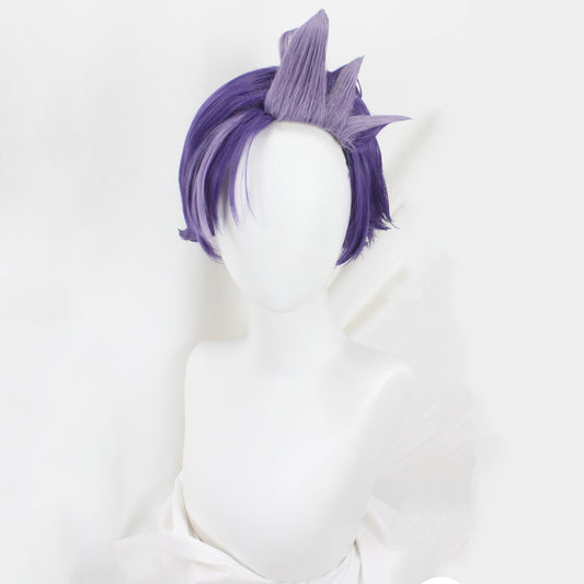 PM Scarlet and Violet Jacq Purple Cosplay Wig