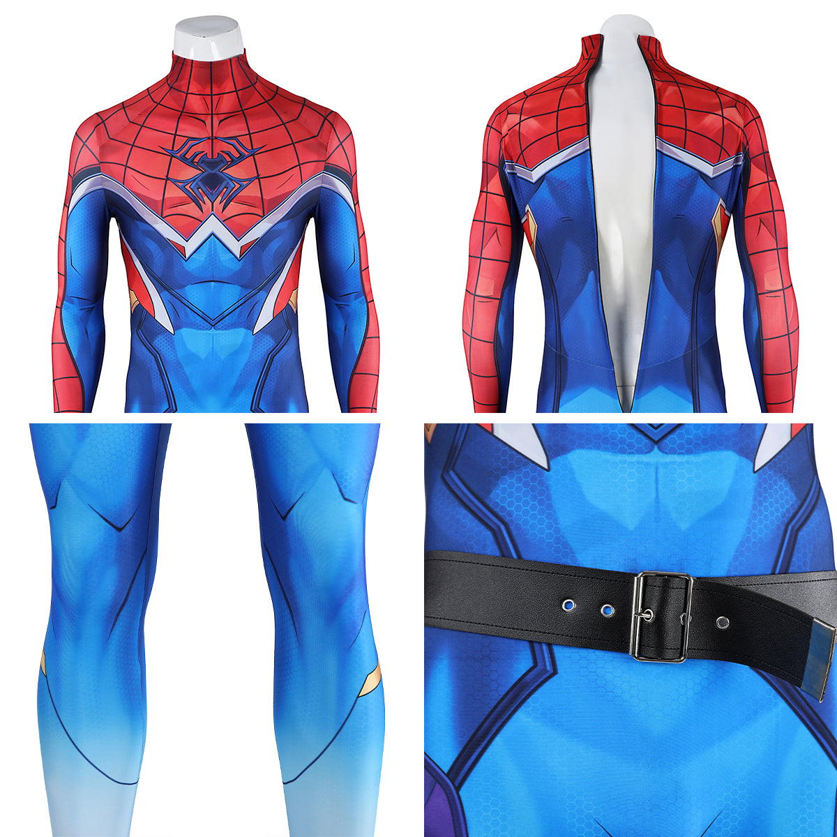 Marvel Rivals Punk Spider-Man Cosplay Costume