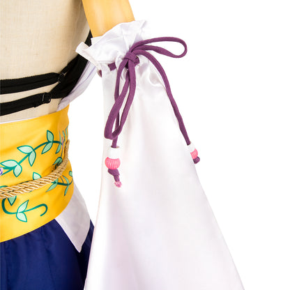 Final Fantasy X FF10 Yuna Cosplay Costume - Deluxe Version