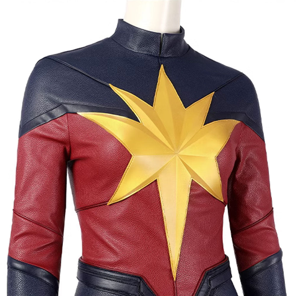 Captain Marvel 2 The Marvels Carol Danvers Jumpsuit Premium Edition Cosplay Costume