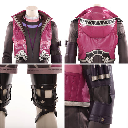 Xenoblade Chronicles : Definitive Edition Shulk Purple Cosplay Costume