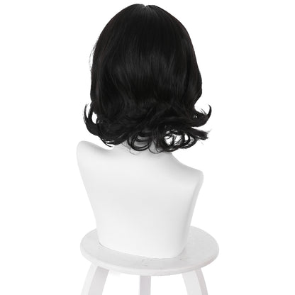 RE 8 Village Alcina Dimitrescu Vampire Lady Dimitrescu Black Cosplay Wig