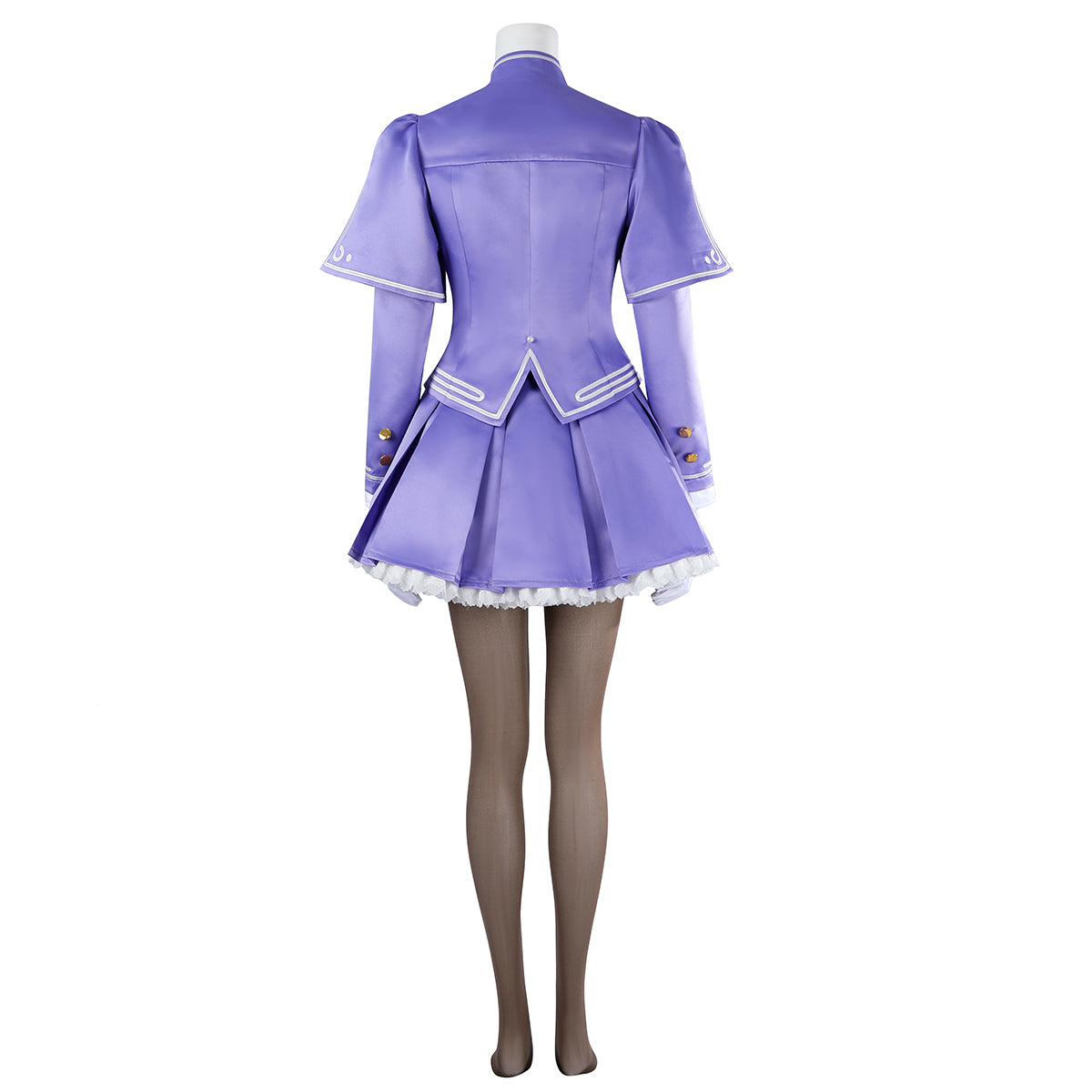 SF 6 Ingrid Purple Dress Cosplay Costume