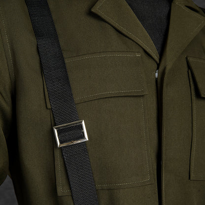 Metal Gear Solid Delta: Snake Eater MGS3 Big Boss Naked Snake John Solid Snake Green Cosplay Costume