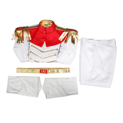 Persona 5 Crow Goro Akechi White Cosplay Costume