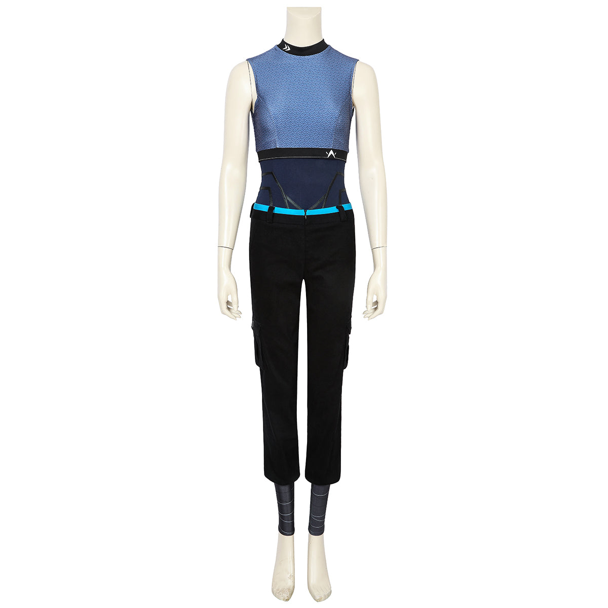 Valorant Jett Blue Cosplay Costume
