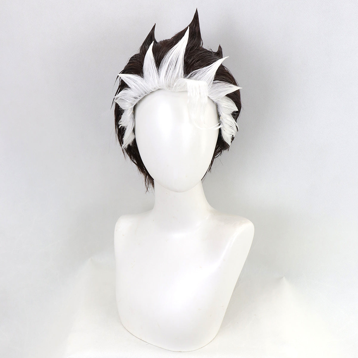Valorant Tejo Black White Cosplay Wig
