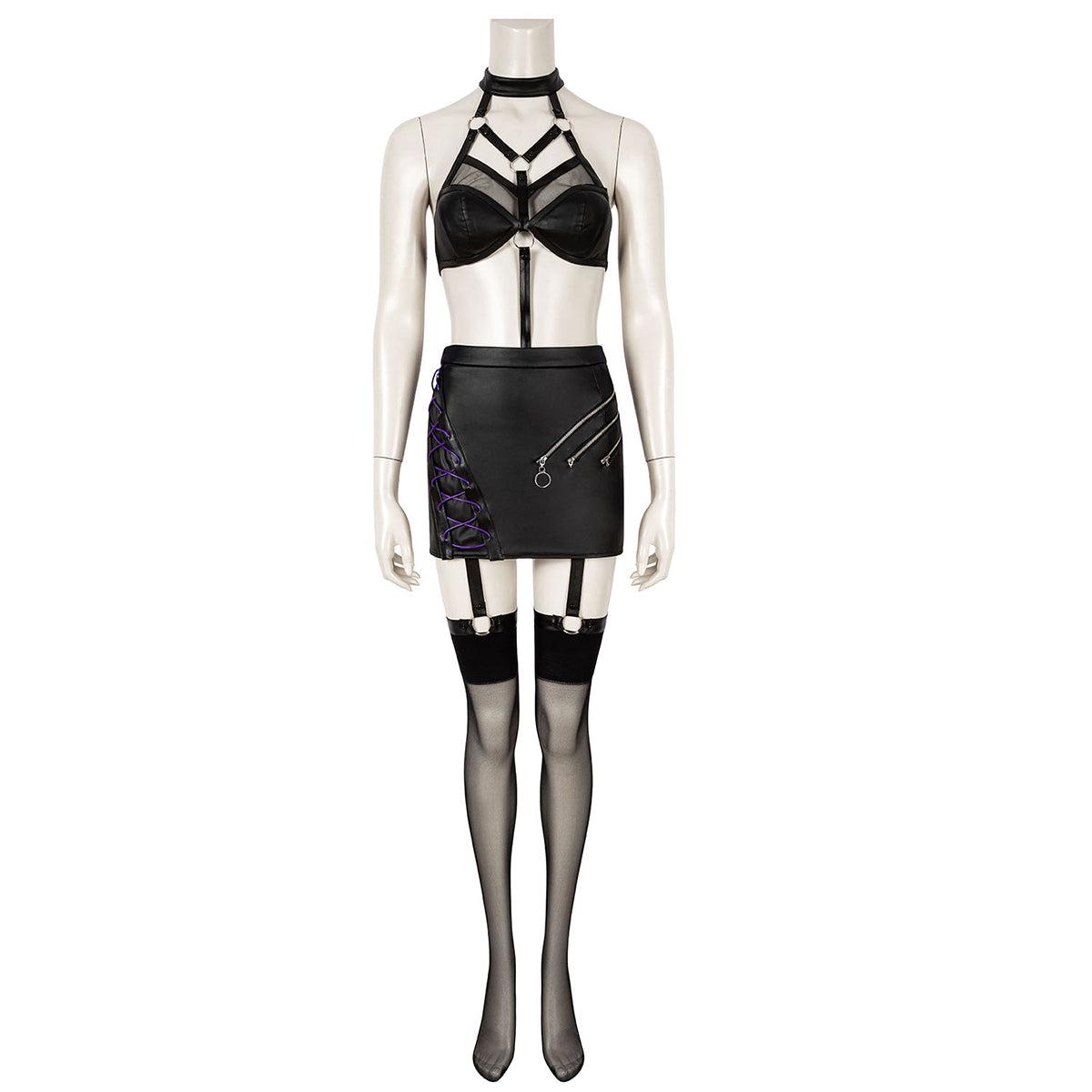 League Of Legends LOL 2020 S10 K/DA KDA All Out Evelynn Cosplay Costume