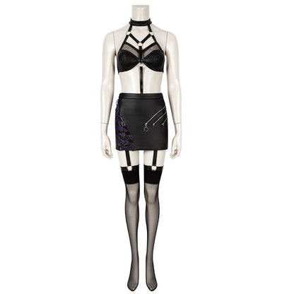 League Of Legends LOL 2020 S10 K/DA KDA All Out Evelynn Cosplay Costume