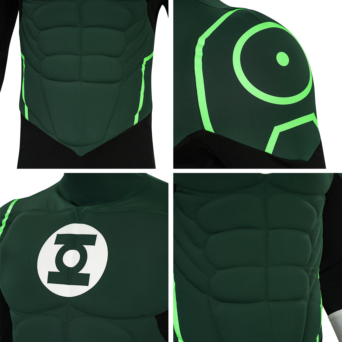 Green Lantern Hal Jordan Cosplay Costume