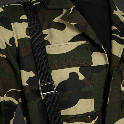 Metal Gear Solid Delta: Snake Eater Big Boss Naked Snake Military Camouflage Uniforms Cosplay Costume