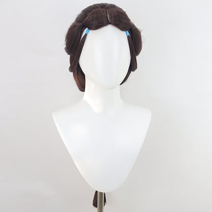 Avatar The Legend of Aang: The Last Airbender Katara Brown Cosplay Wig