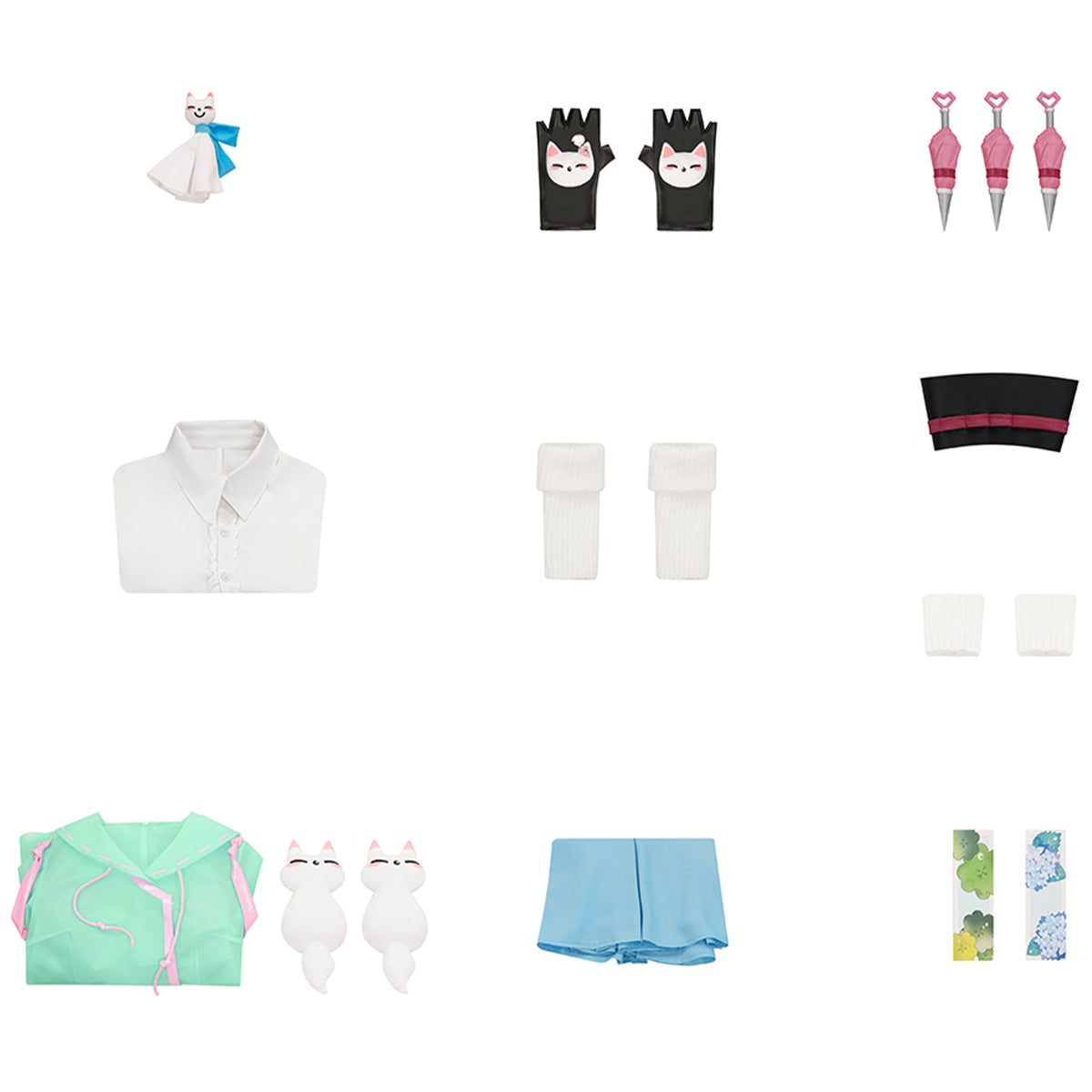 Overwatch 2 Kiriko Rainy Day Skin Cosplay Costume