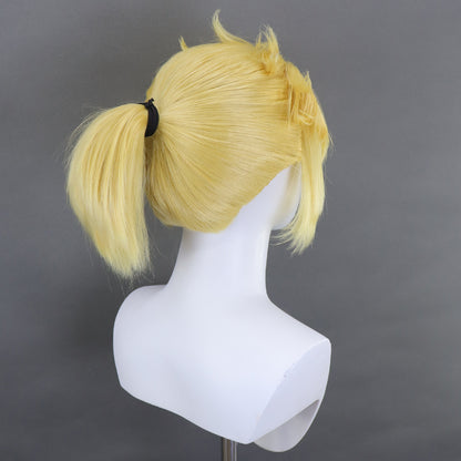 Chainsaw Man Denji 金色 Cosplay 假髮